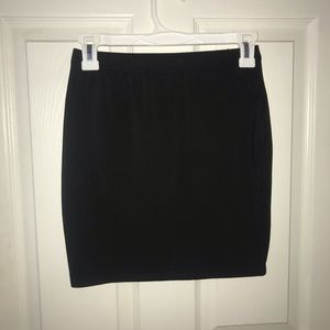 Black skirt